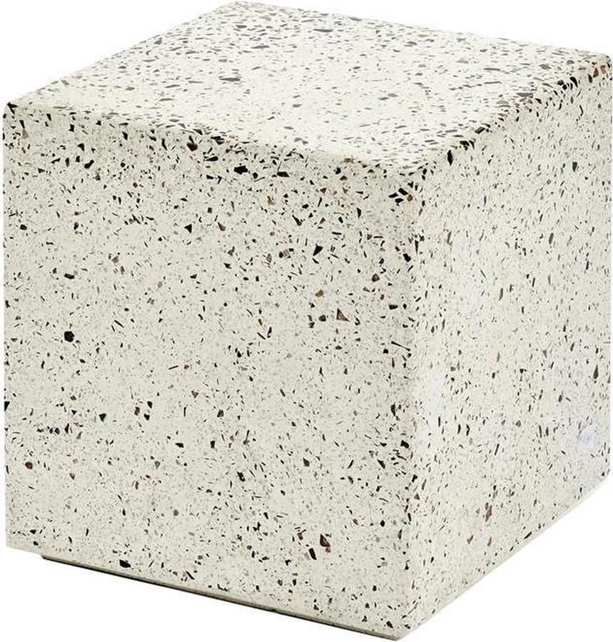 Serax Marie Michielssen Terrazzo bijzettafel L 40x40xH40cm wit