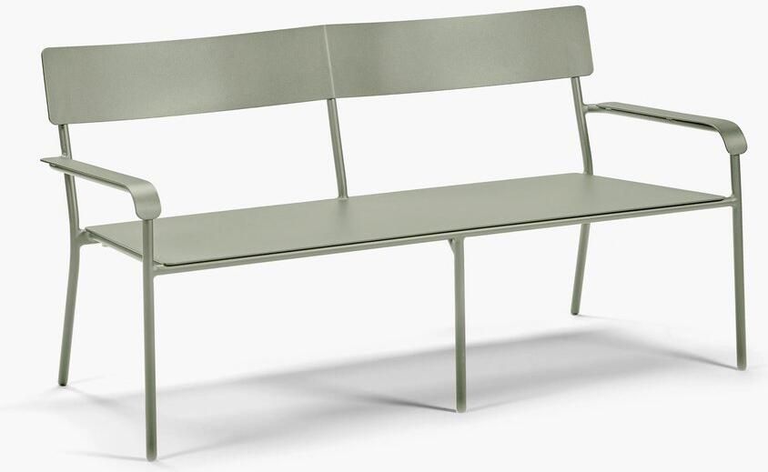 Serax Vincent Van Duysen August tweezit bank L136cm H70cm eucalyptus groen