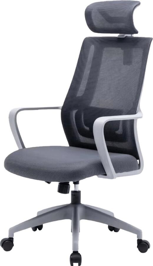 Serioux Ergonomische Bureaustoel volledig verstelbaar Bureaustoelen voor volwassenen Office Chair Shark Grijs - Foto 2