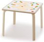 Sevi Kindertafel Konijn 53 X 47 Cm Hout Blank - Thumbnail 2