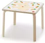 Sevi Kindertafel Konijn 53 X 47 Cm Hout Blank - Thumbnail 1