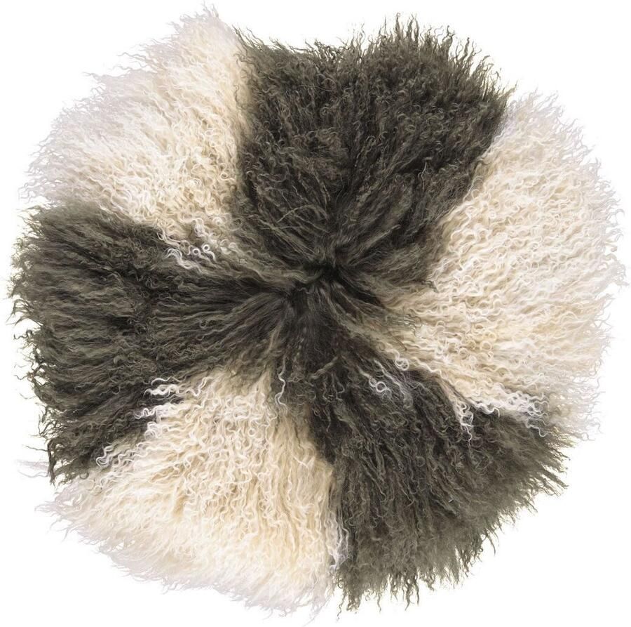 Sheepskin House Stoel Cover Curly Schapenvacht Stoel Cover Ø37 cm - Foto 2