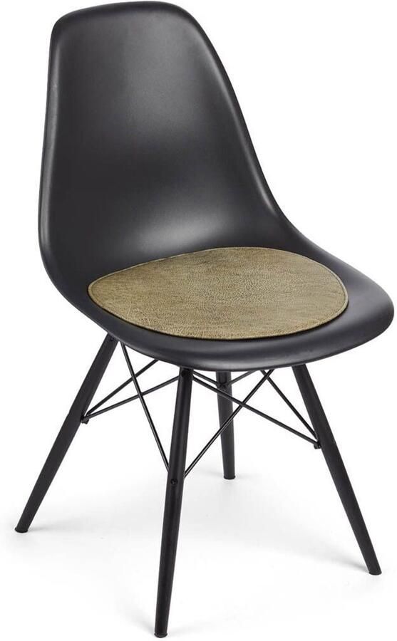 Sheepskin House Stoel Cover Kalflederen Stoel Cover Ø38 cm