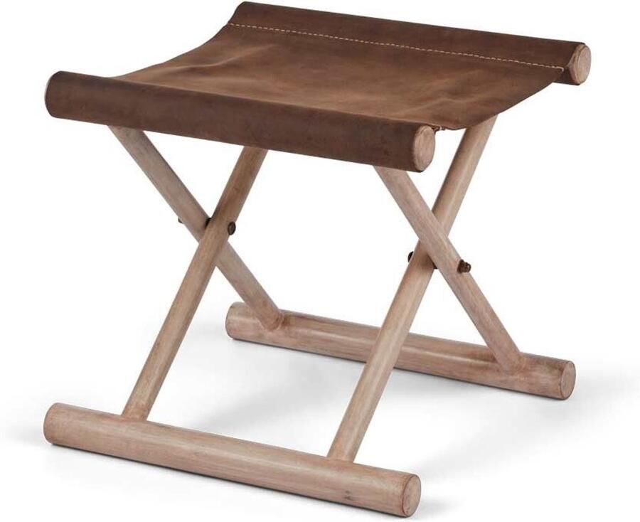 Sheepskin House – Koeienhuid Kruk – 40x40x33 cm