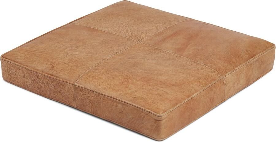 Sheepskin House Stoel Cover Kalfslederen Kussen 50x50 cm