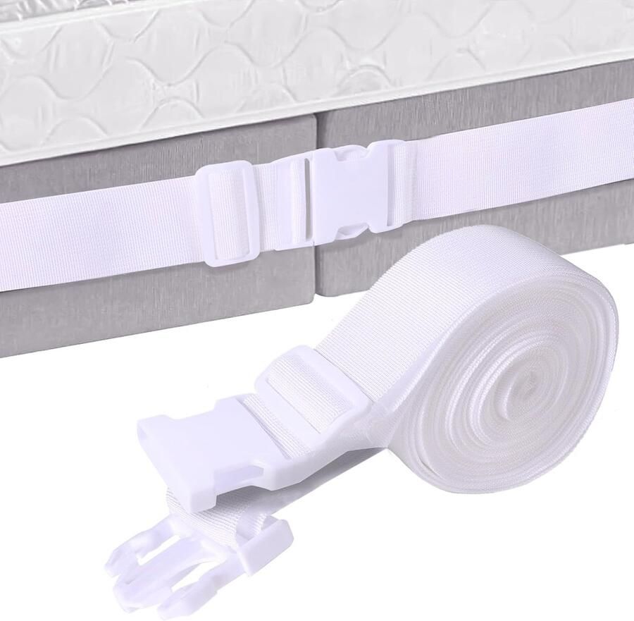 ShopHaven Matrasverbinder voor Tweepersoonsbed – 10 Meter Liefdesbrug – Verstelbare Matraswig – Geschikt voor Alle Matrassoorten – Matrasbrug – Matrasverbindstuk – Matraswig – Bedverbinder Ask ChatGPT