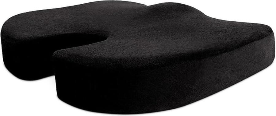 ShopHaven Memory Foam Zitkussen Ergonomisch Coccyx Orthopedisch Kussen voor Stoel Auto Kantoor en Thuis Massagerend Zitkussen Verlichting bij Pijn en Drukpunten
