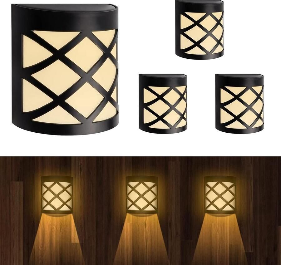 ShopHaven Zonne-energie Mesh Lamp Tuinverlichting voor Binnenplaatsen Duurzame Verlichting op Zonne-energie Weerbestendig Design Milieuvriendelijk en Efficiënt