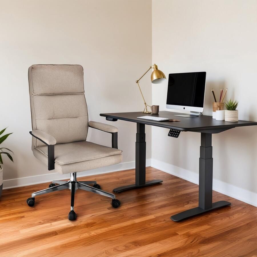 Shumee SEGO bureaustoel stof beige