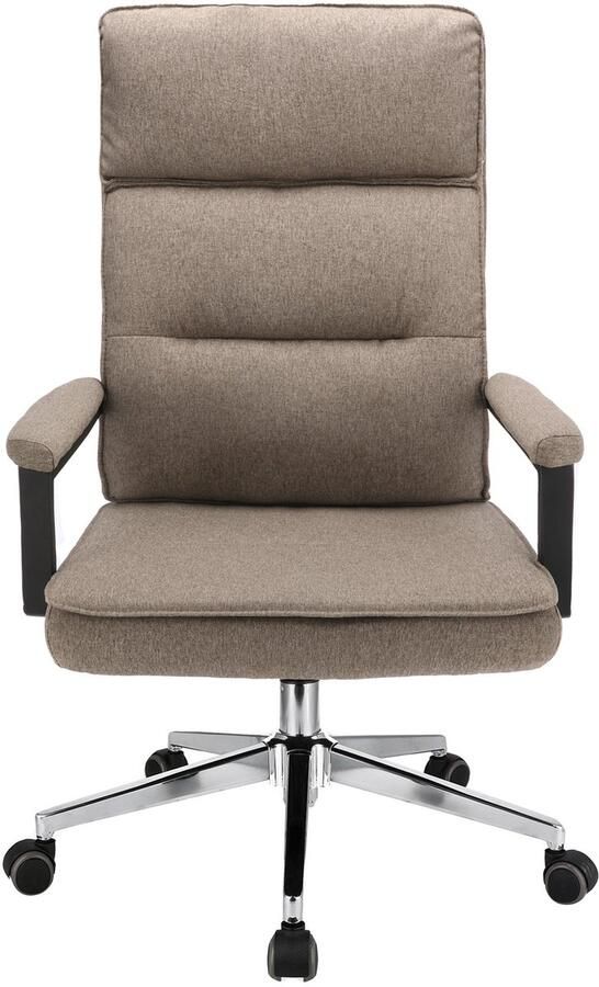 Shumee SEGO bureaustoel stof bruin