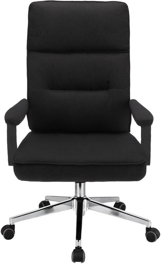 Shumee SEGO bureaustoel stof zwart