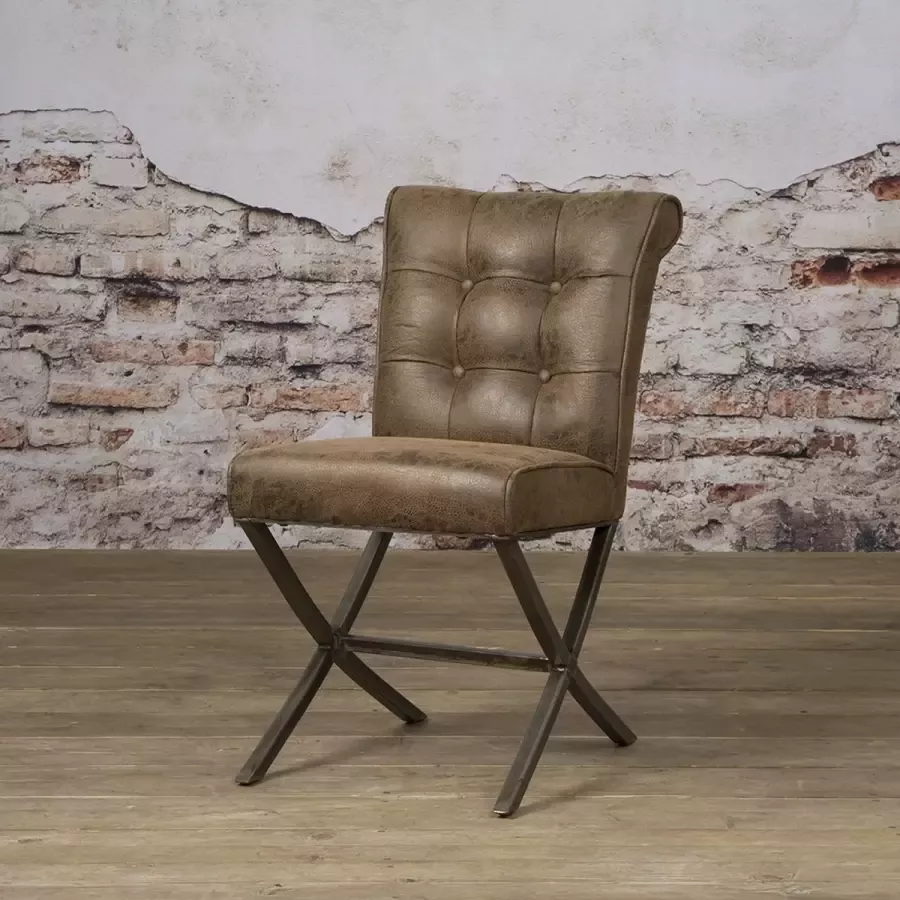 Sidd Barcelona sidechair fabric cherokee 9 brown