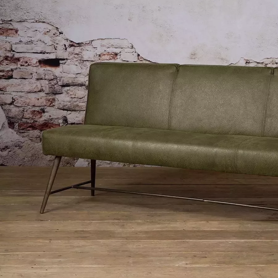 AnLi Style Tower living Belmonte bench 185 fabric cherokee 13 green - Foto 2
