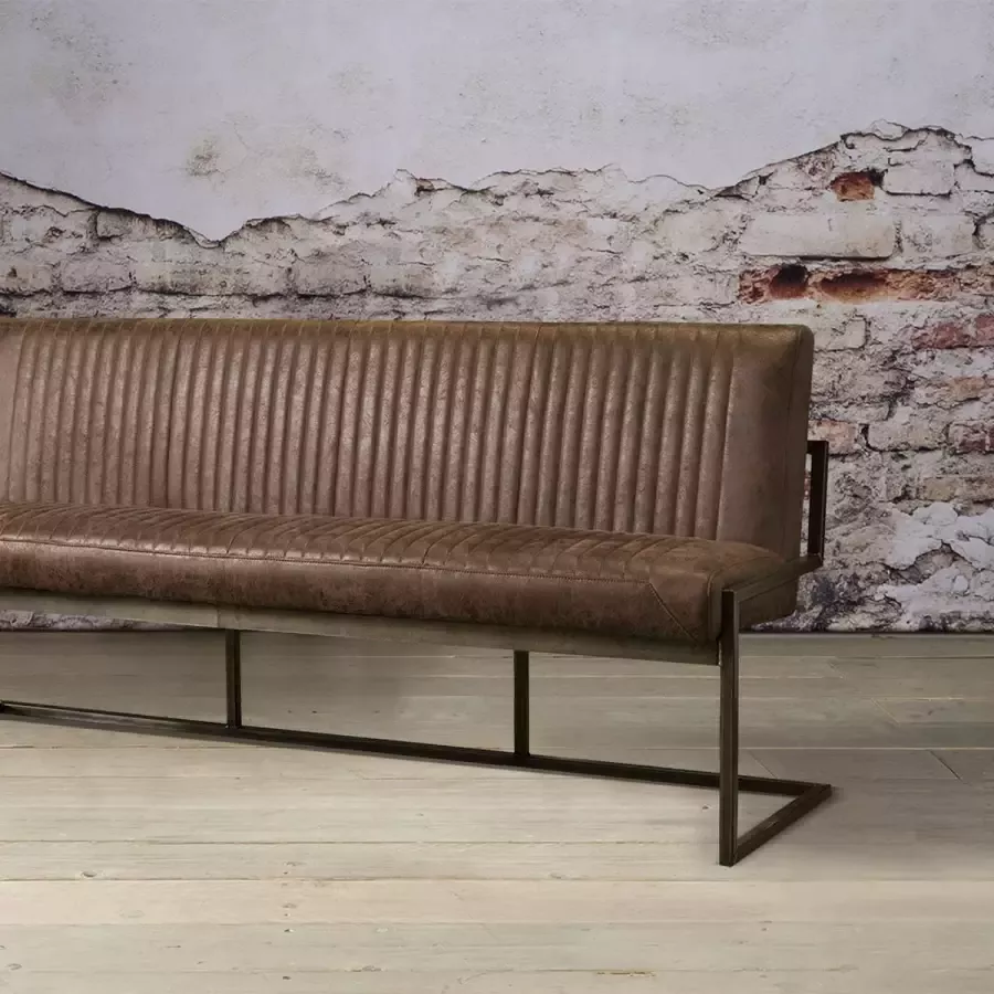 Tower Living Anli-Style Ferro bench 135 Savannah dark brown 1078-03