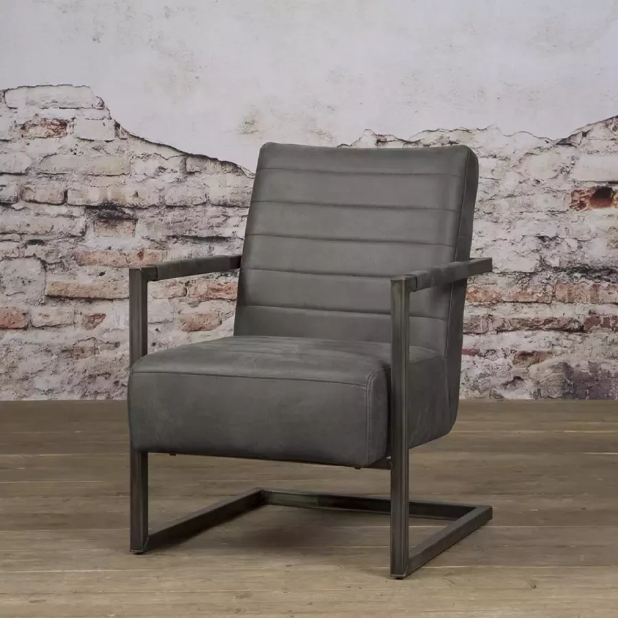 AnLi Style Tower living Rocca coffeechair Bull anthracite - Foto 2