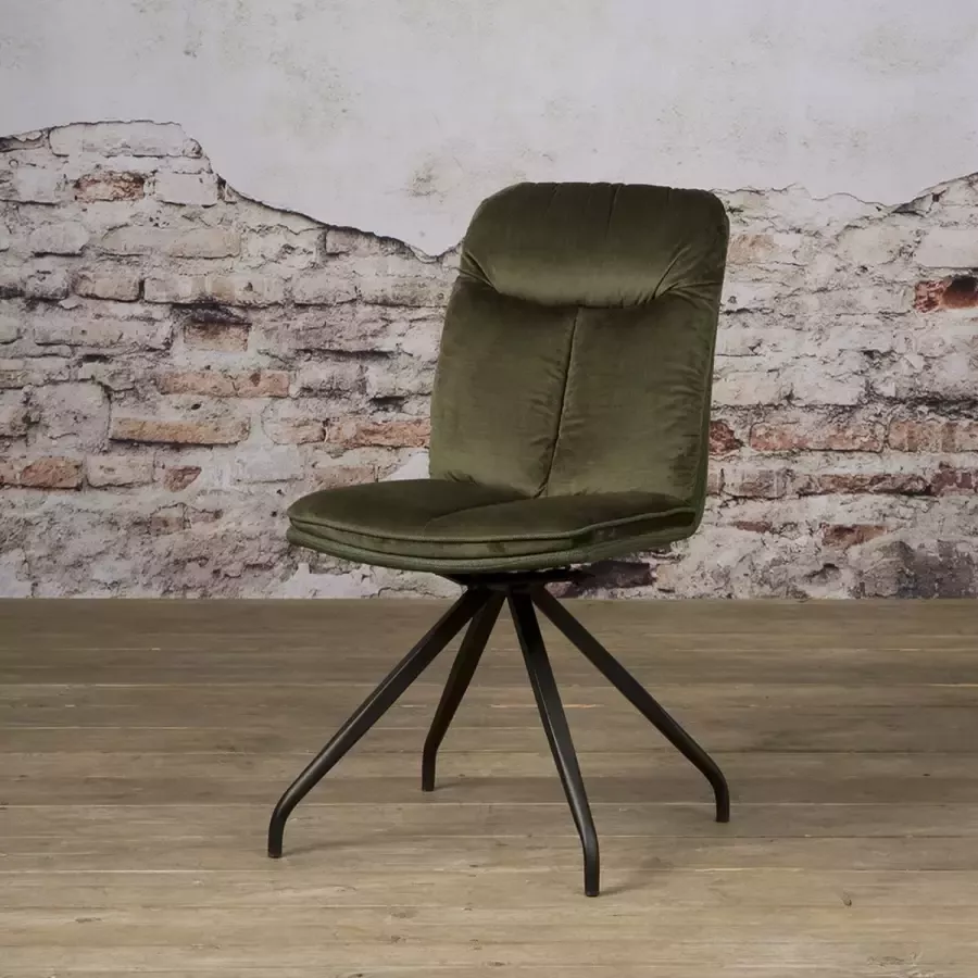 AnLi Style Tower living Rota swivel sidechair Lush 867-232 Green - Foto 2