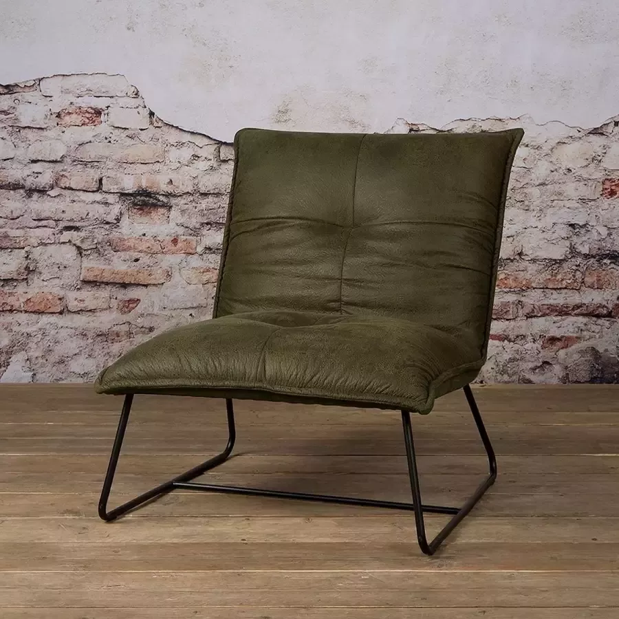 AnLi Style Tower living Seda coffeechair fabric cherokee 13 green (uitlopend) - Foto 2