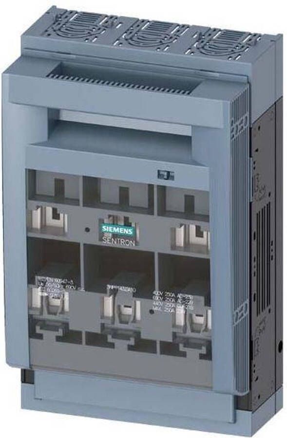 Siemens 3NP11431DA10 Schakelaar scheidingsschakelaar zekering 3-polig 250 A 690 V AC 1 st(en