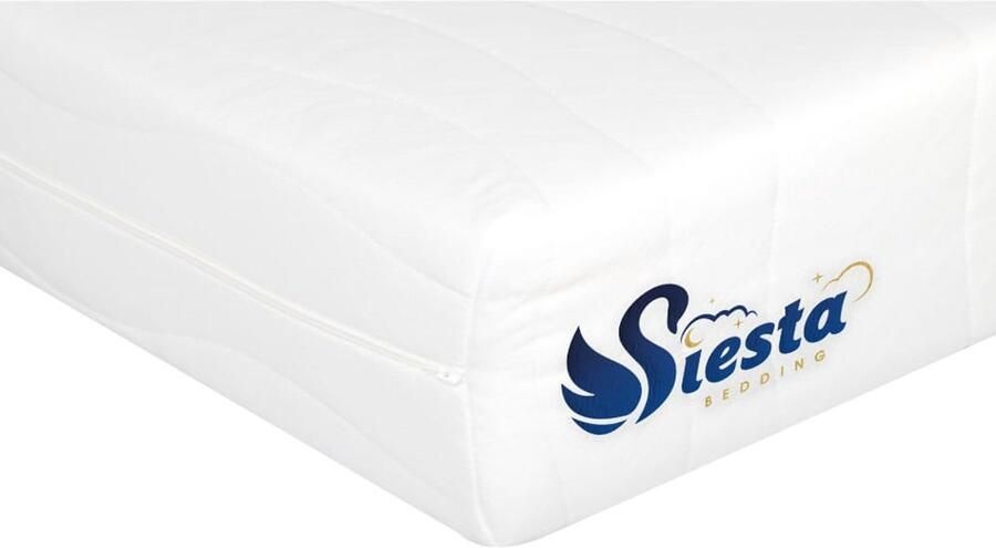 Siesta Bedding Hybride Matras – Optimale Ondersteuning en Comfort – Afneembare & Wasbare Hoes – 90x200x14 cm – Snelle Levering NL BE