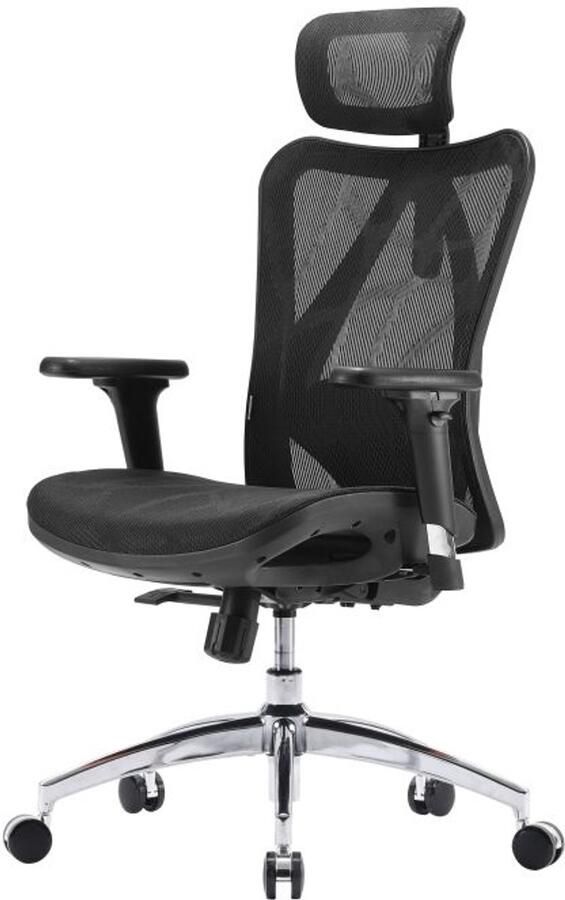 Sihoo M57-M015 Professionele bureaustoel Zwart