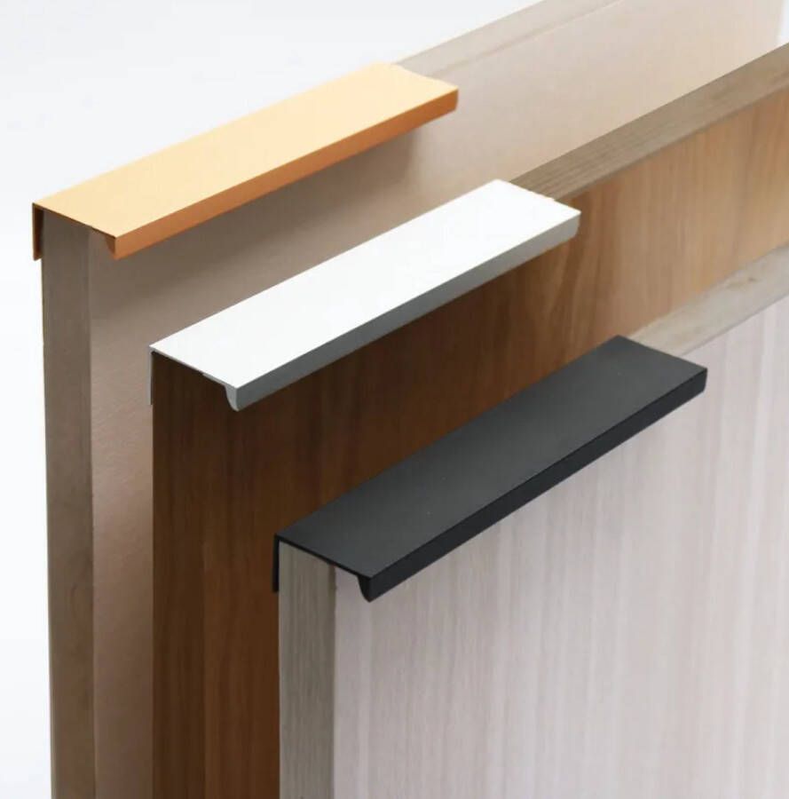 Simple Solutions Moderne stijlvolle handgreepjes metaal zwart 200mm Modern Design Interieur home & living Handvatten