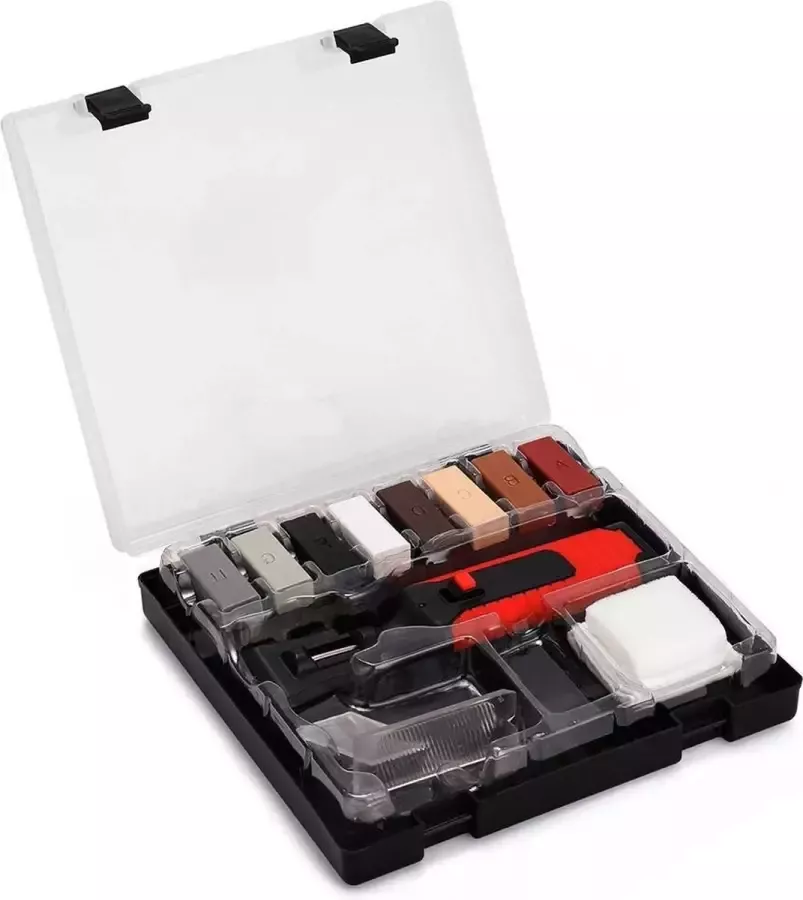 Simple Solutions Tip: Reparatie set voor Hout Meubels Kit Meubels Vloeren Vloer Werkblad Aanrecht Krassen Herstellen Gereedschap Reparatieset Laminaat en Parket