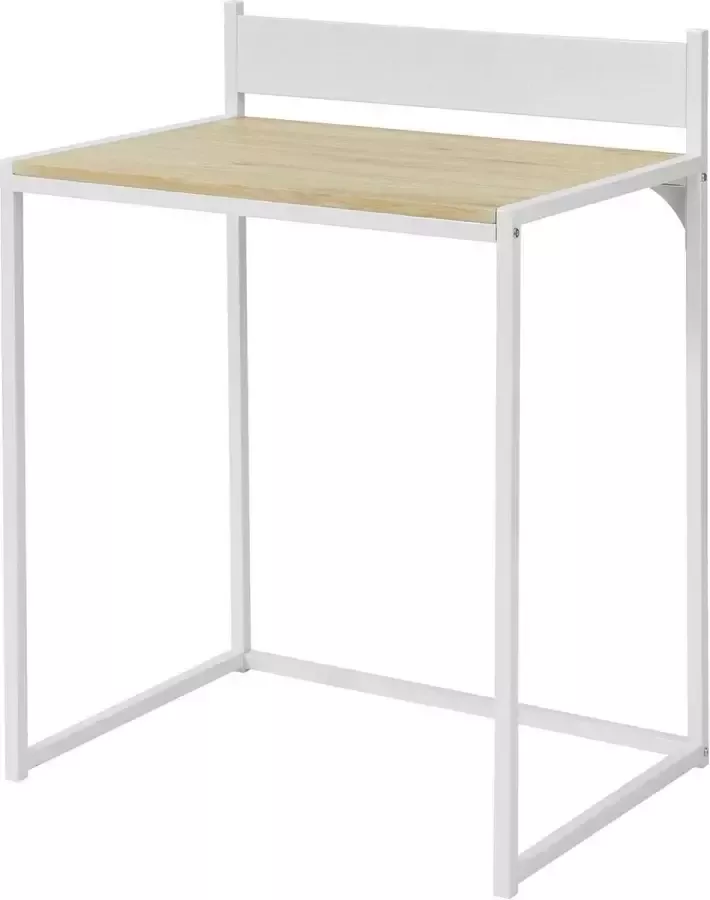 Simpletrade Bureau Tafel Vintage werktafel Wit 50 x 70 x 90cm