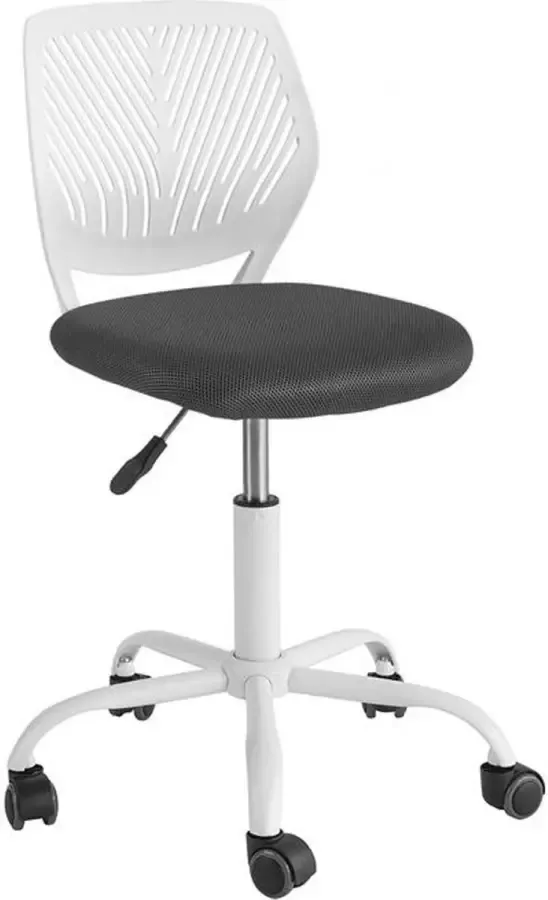 Simpletrade Bureaustoel Ergonomische bureaustoel Voor kinderen In hoogte verstelbaar Grijs