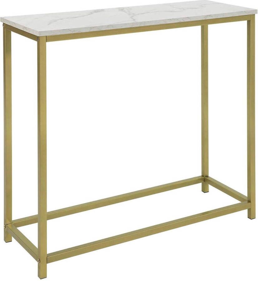 Simpletrade Dressoir Tafel Marmer Goud 80x75x30 cm