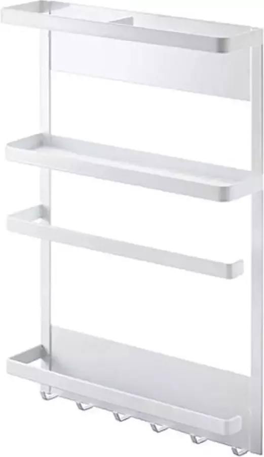 Simpletrade Keukenrek Wandrek 5 haken Handdoekenrek 42x9(20)x74 cm