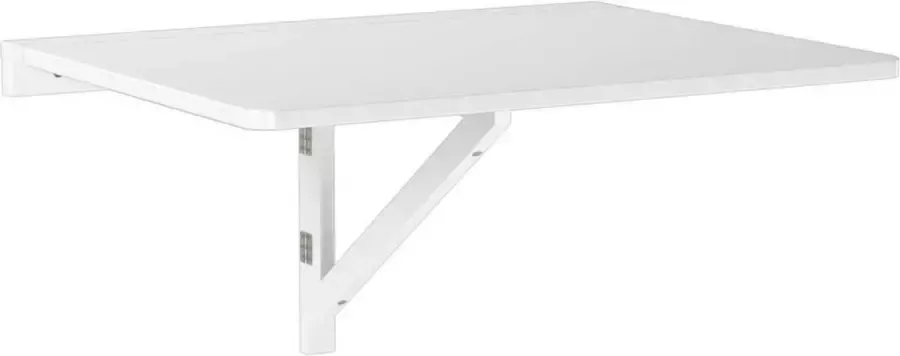 Simpletrade Wandtafel Bureau Inklapbaar Wandmontage 75x60 cm