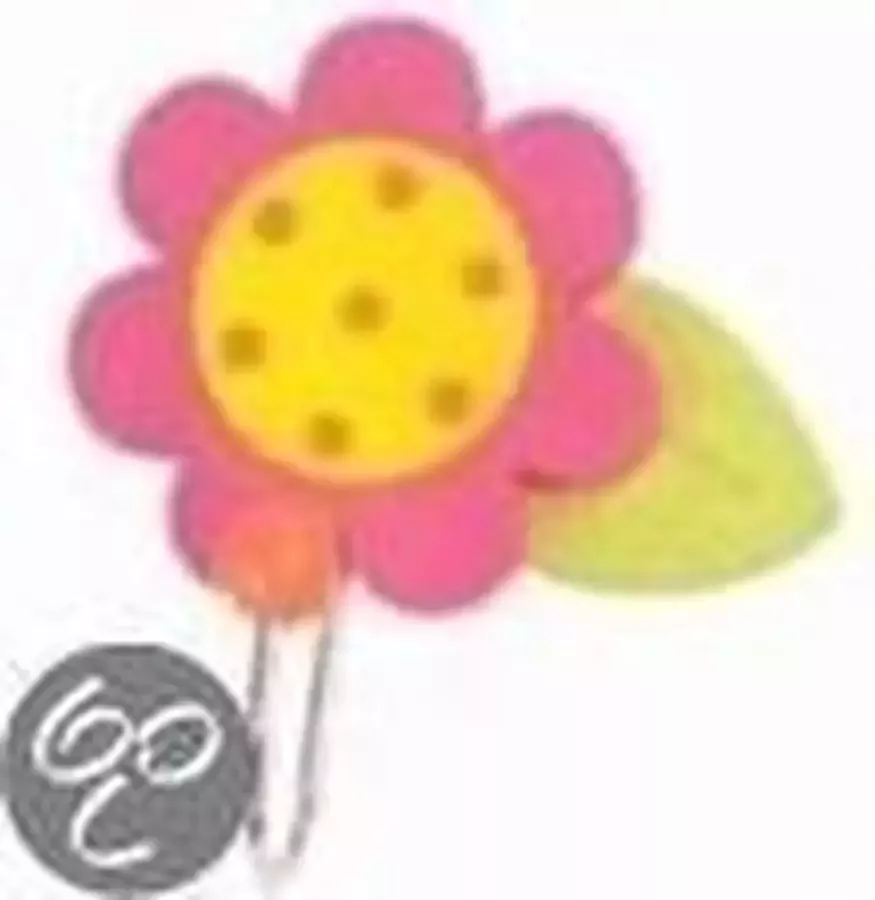 Simply for kids Kapstokhaakje bloem