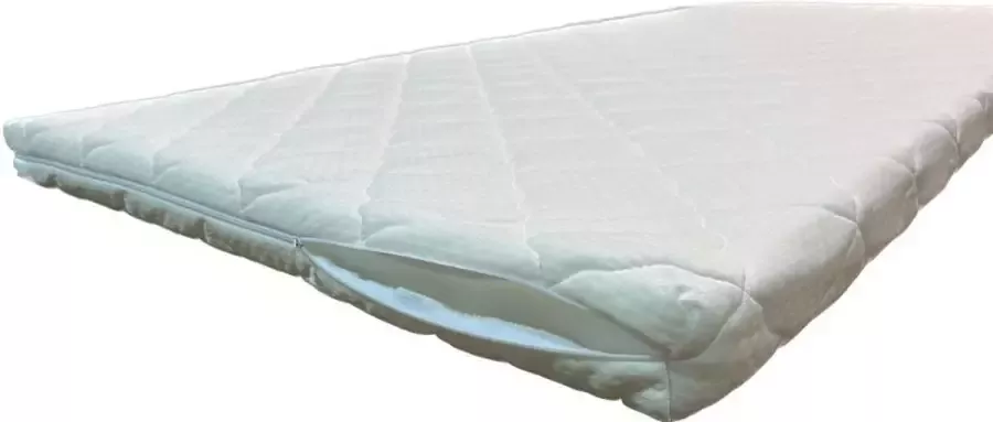 Simtex Hybride topdekmatras topper 5 cm dik 3 zijdige rits 140x190 Made by