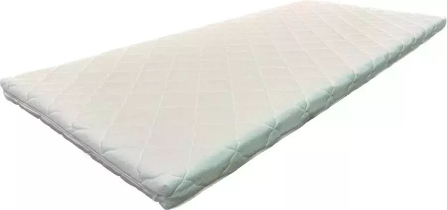 Simtex SG (polyether) topdekmatras topper 7 cm dik 3 zijdige rits 90x210 Made by