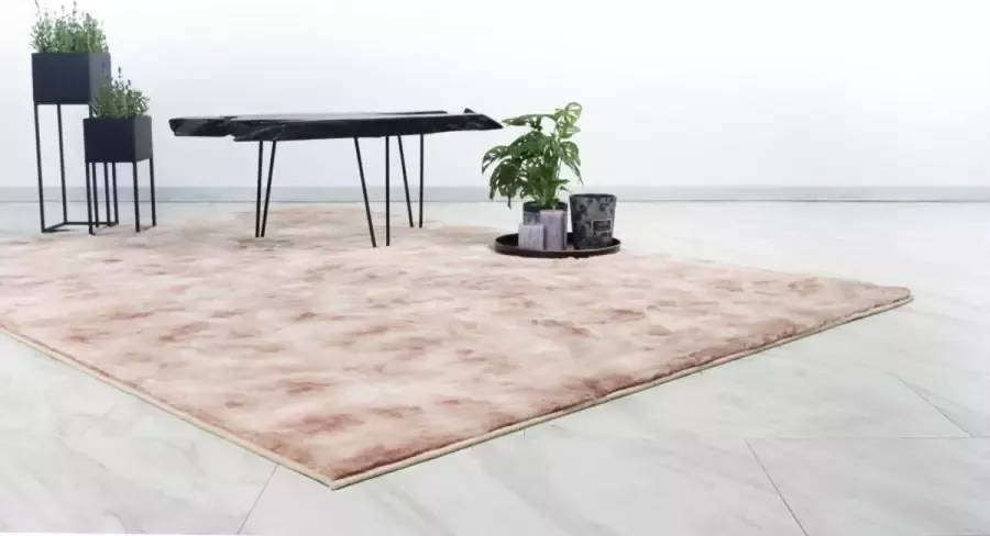 Sirac Tapijt SiRaC Lalee Bolero Vloerkleed Superzacht Hoogpolig Tapijt – Karpet 120x170 Beige