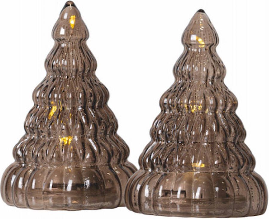 Sirius Home Lucy Lichtdecoratie figuur Bruin 1 lampen Batterij Accu CR2032 90 mm