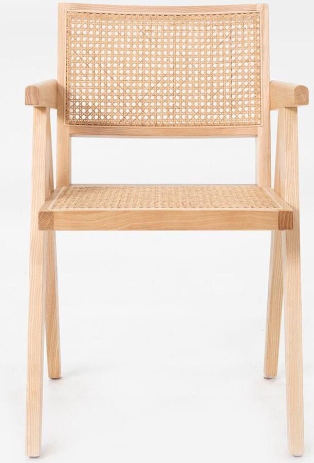 Sissy-Boy Houten eetkamer stoel rotan - Foto 4