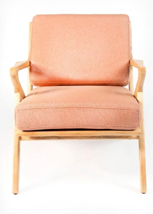 Sissy-Boy Houten stoel mid century roze