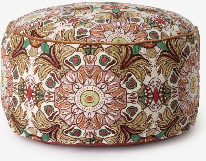 Sissy-Boy Multicolour poef met bloemenprint - Foto 3