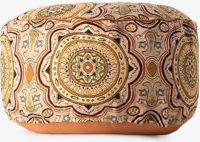 Sissy-Boy Multicolour poef met print