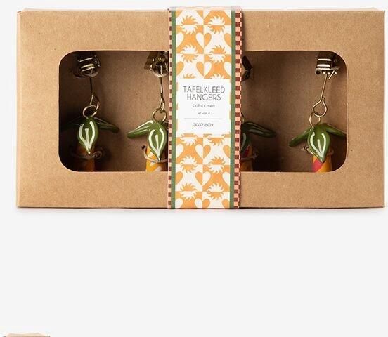 Sissy-Boy Tafelkleedgewichtjes met clip en palmboom