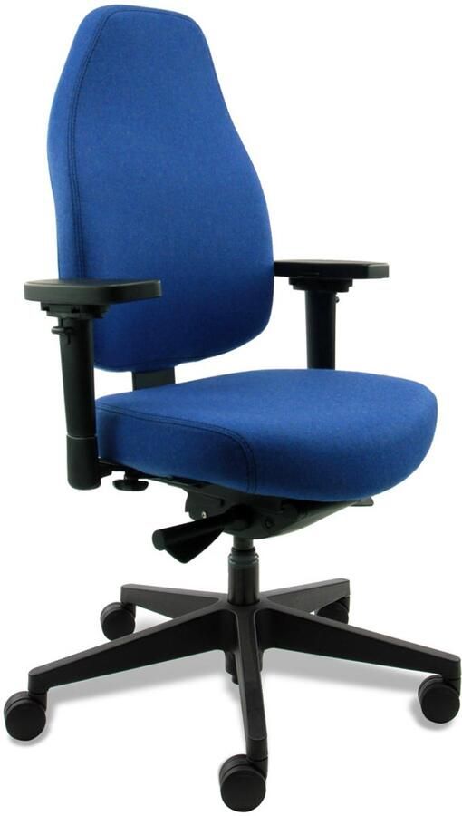 Sit And Move Therapod X Standaard Blauw Wolvilt Bureaustoel