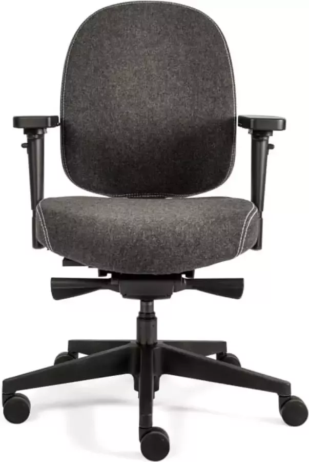 Sit And Move Therapod X Compact Donkergrijs Bureaustoel Wolvilt Fenice - Foto 2