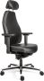 Sit And Move Therapod X Hoofdsteun Zwart Leder Bureaustoel - Thumbnail 2