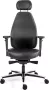 Sit And Move Therapod X Hoofdsteun Zwart Leder Bureaustoel - Thumbnail 1