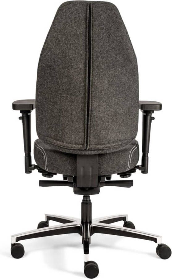 Sit And Move Therapod X Standaard Donkergrijs Bureaustoel Wolvilt Fenice
