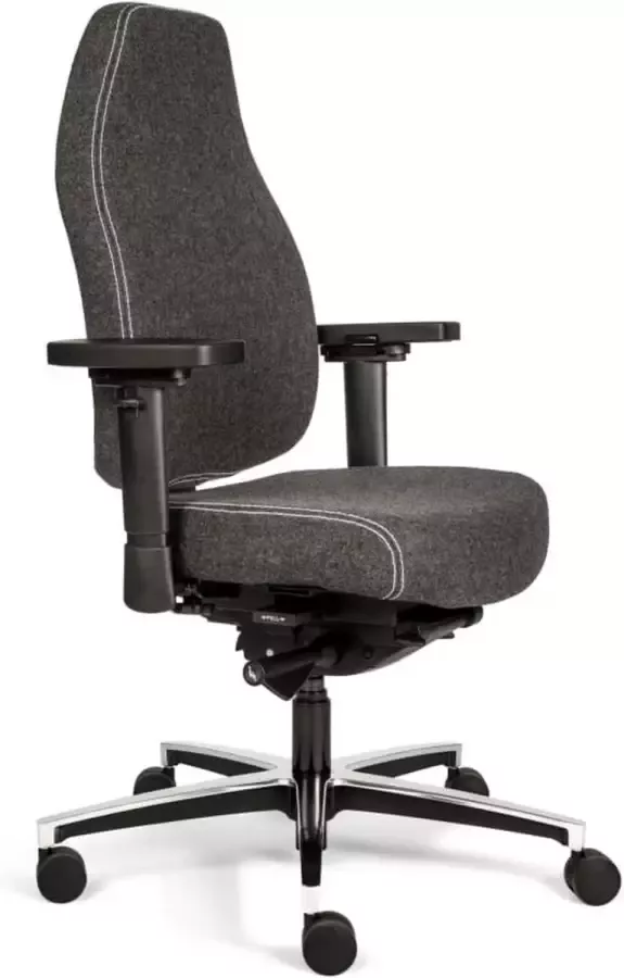 Sit And Move Therapod X Standaard Donkergrijs Bureaustoel Wolvilt Fenice - Foto 2
