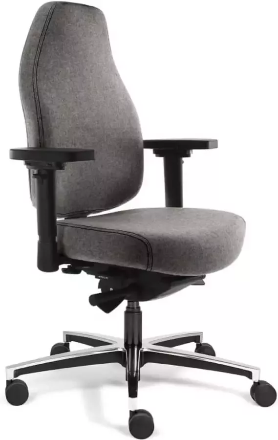 Sit And Move Therapod X Standaard Middengrijs Bureaustoel Wolvilt Fenice
