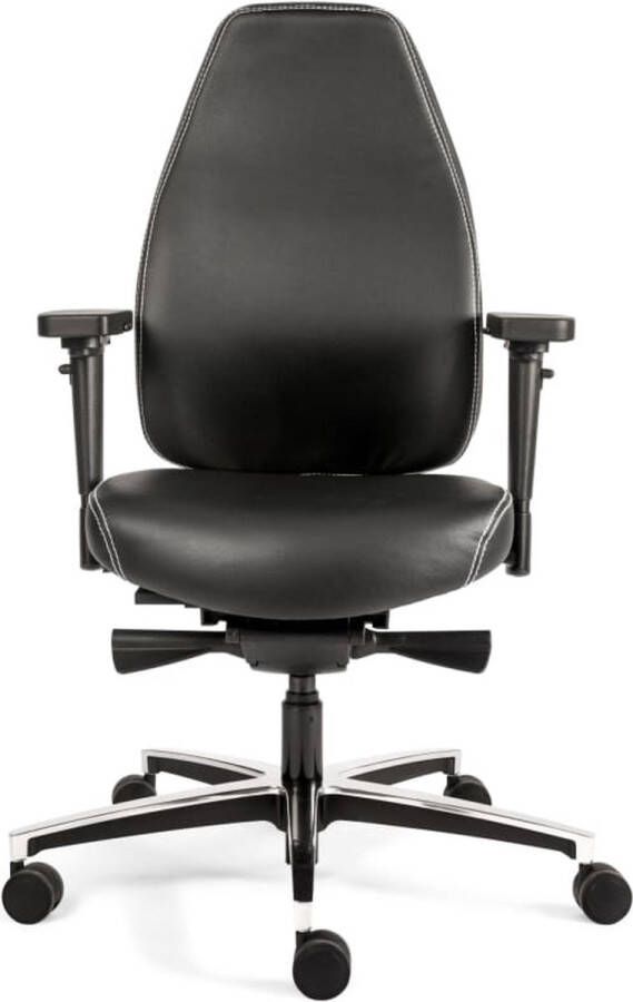 Sit And Move Therapod X Standaard Zwart Leder Bureaustoel