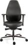 Sit And Move Therapod X Standaard Zwart Leder Bureaustoel - Thumbnail 1